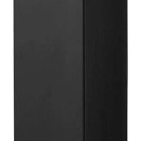 Yamazaki Tower toiletrolhouder (gesloten) - zwart - Mooier Thuis