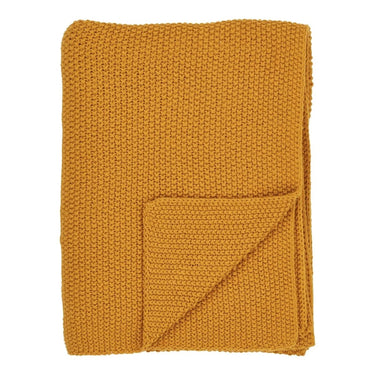 Santos plaid - ocher - 130×170 cm