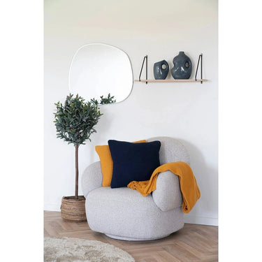Santos plaid - ocher - 130×170 cm