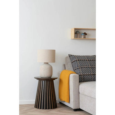 Santos plaid - ocher - 130×170 cm