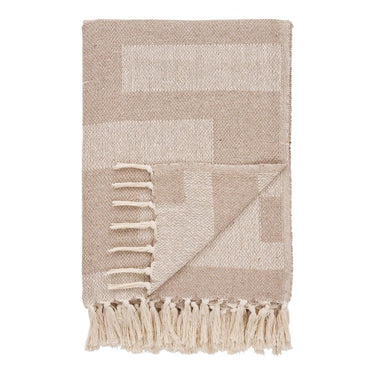 Adana plaid - taupe - 130×180 cm