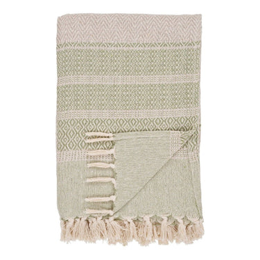Manisa plaid - groen - 130×180 cm