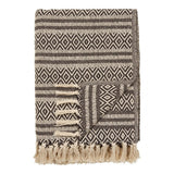 Adana plaid - bruin - 130×180 cm plaid/deken - 80% gerecycled katoen, 20% polyester - Mooier Thuis