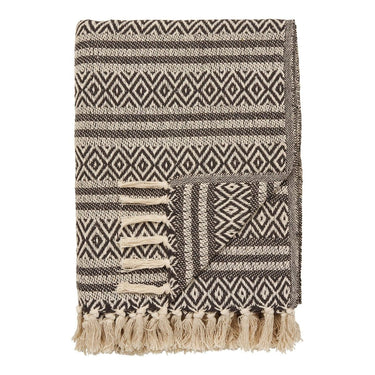 Adana plaid - bruin - 130×180 cm