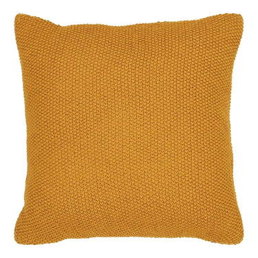 Santos sierkussen gerecycled katoen - oker - 45×45 cm