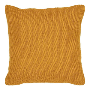 Santos sierkussen gerecycled katoen - oker - 45×45 cm