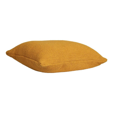 Santos sierkussen gerecycled katoen - oker - 45×45 cm