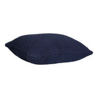 House of Nordic Santos sierkussen gerecycled katoen - donkerblauw - 45×45 cm