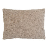 Tavira bouclé sierkussen - grijs/bruin - 45×60 cm - grijs en bruin - Mooier Thuis