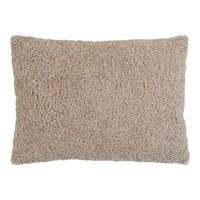 Tavira bouclé sierkussen - grijs/bruin - 45×60 cm - Mooier Thuis