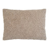 Tavira bouclé sierkussen - grijs/bruin - 45×60 cm - grijs en bruin - Mooier Thuis