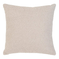 Savannah bouclé sierkussen - beige - 45×45 cm - Mooier Thuis