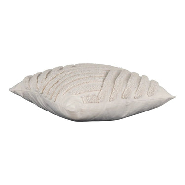 Albany sierkussen - wit - 45×45 cm