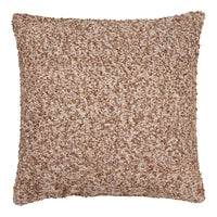 Lamu Sierkussen Bouclé Bruin-Beige 45x45 cm