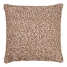 Lamu Sierkussen Bouclé Bruin-Beige 45x45 cm - bruin en beige - Mooier Thuis