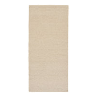 Bela Gangloper Handgeweven Wol Beige 80x180 cm