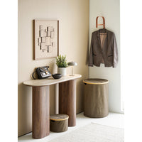 Bela Gangloper Handgeweven Wol Beige 80x180 cm