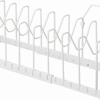 Yamazaki Tower uitschuifbare deksel- en pannenhouder - Wit - afbeelding 2