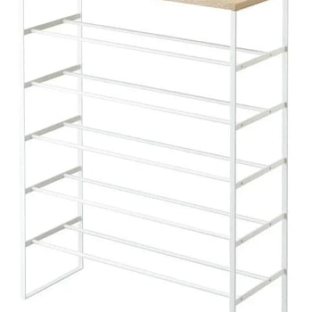 Yamazaki Tower Schuhregal, 6-stöckig – Weiß
