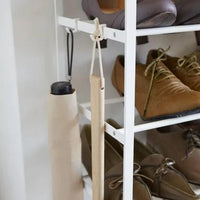 Yamazaki Tower Schoenenrek 6-laags - Wit - afbeelding 2