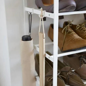 Yamazaki Tower Schuhregal, 6-stöckig – Weiß