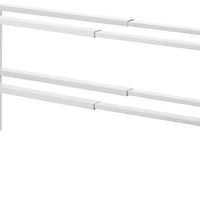 Yamazaki Line Schoenenrek uitschuifbaar 2-laags - Wit - afbeelding 2