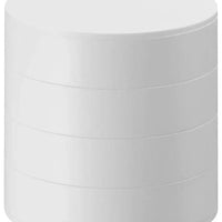 Yamazaki Tower sieradenorganizer 4-laags - wit - Mooier Thuis