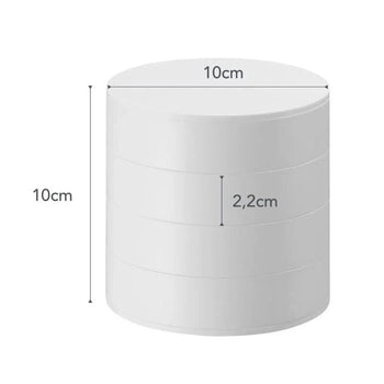 Schmuckorganizer Yamazaki Tower, 4-stöckig – weiß