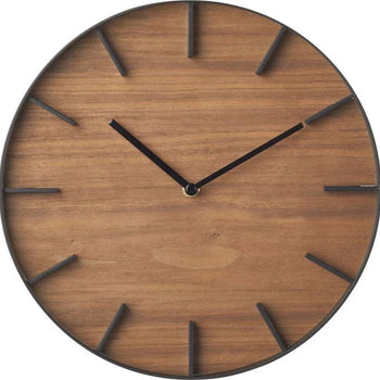 Yamazaki Rin Wanduhr - braun