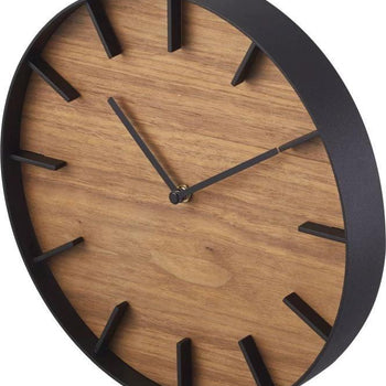 Yamazaki Rin Wanduhr - braun