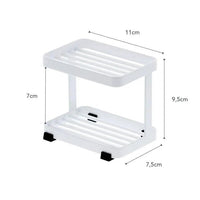 Yamazaki Tower Zeepbakje 2-laags - Wit