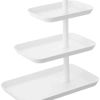 Yamazaki Tower etagère 3-laags - wit