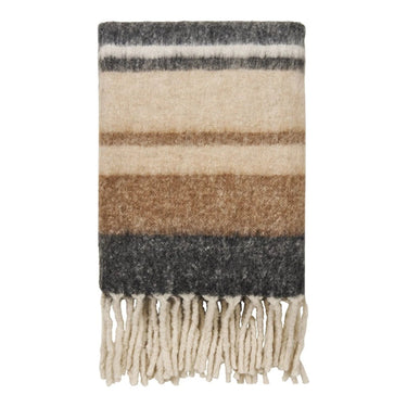 Carmel plaid wolmix - multicolor - 130×170 cm