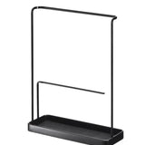 Yamazaki Tower accessoire- en brillenstandaard - zwart sieraden organizer - 8 cm breed - Mooier Thuis