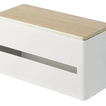 Yamazaki Rin dubbelzijdige tissuebox - wit