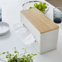 Yamazaki Rin dubbelzijdige tissuebox - wit - afbeelding 2