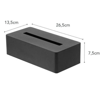 Yamazaki Tower Taschentuchspender – Schwarz
