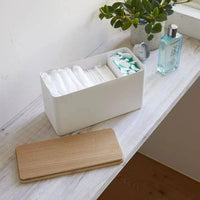 Yamazaki Rin opbergbox voor make-up en sanitair - wit - afbeelding 2