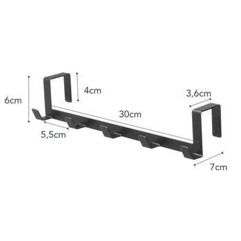 Yamazaki Smart Türhänger - Schwarz