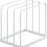 Yamazaki Tower dienblad- en snijplankstandaard - wit snijplankhouder - 16 cm breed - Mooier Thuis