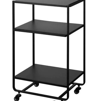 Yamazaki Tower Keukentrolley 3-laags - Zwart