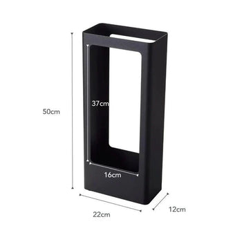 Yamazaki Tower smalle paraplubak - zwart