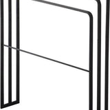Yamazaki Tower handdoekenrek voor de badkamer, 3 stangen - zwart handdoekrek - 14 cm breed - Mooier Thuis