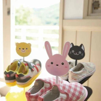 Yamazaki Schuhregal für Kinder - rosa Hase