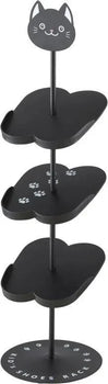 Yamazaki Kinderschuhregal - Schwarze Katze