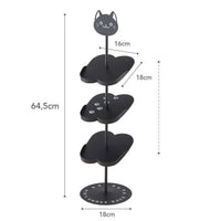 Yamazaki Schoenenrek Kids - Zwarte kat