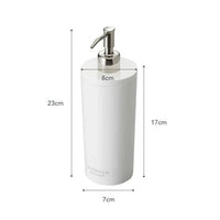 Yamazaki Tower zeepdispenser rond - wit