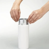Yamazaki Tower zeepdispenser rond - wit - bestel bij Mooier Thuis
