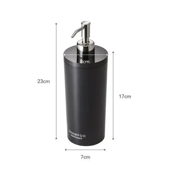 Yamazaki Tower runder Seifenspender - schwarz