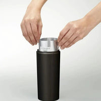 Yamazaki Tower ronde zeepdispenser - zwart - bestel bij Mooier Thuis